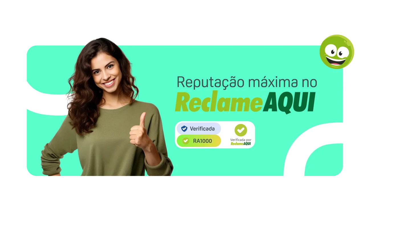 Reputação máxima no Reclame Aqui