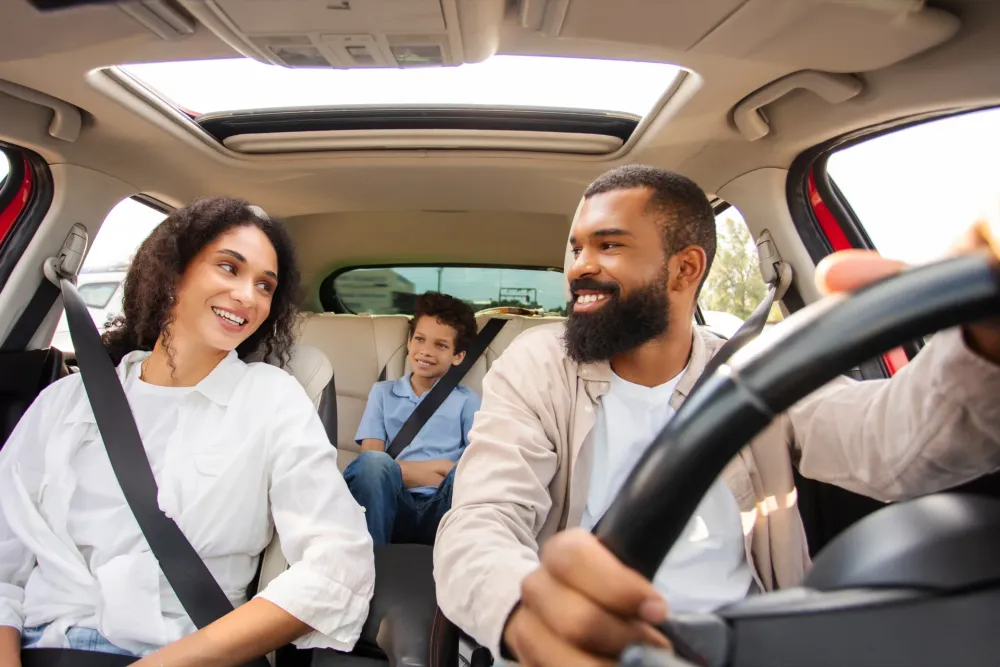 Família viajando